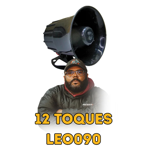 Buzina eletronica personalizada LEO090