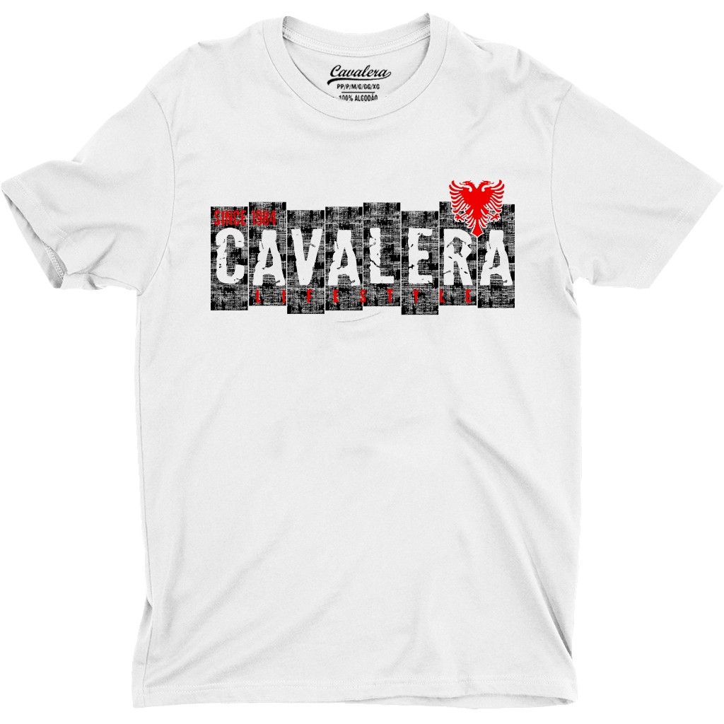 Camiseta Cava New Lifestyle Camisa Masculina 100% Algodão Fio 30