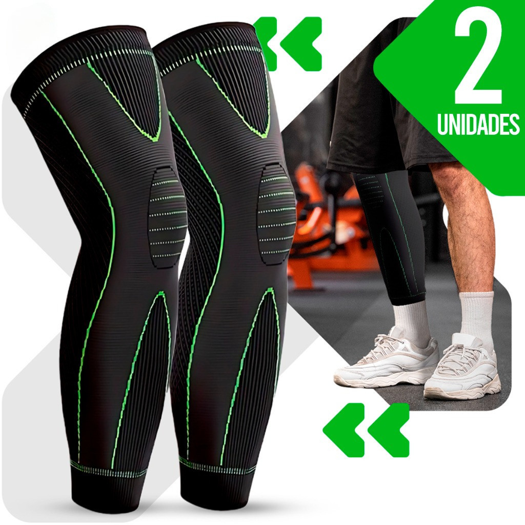 Joelheiras de Compressão Ortopédica Térmica – Suporte Para Joelho/ Treino e Dor - WANG