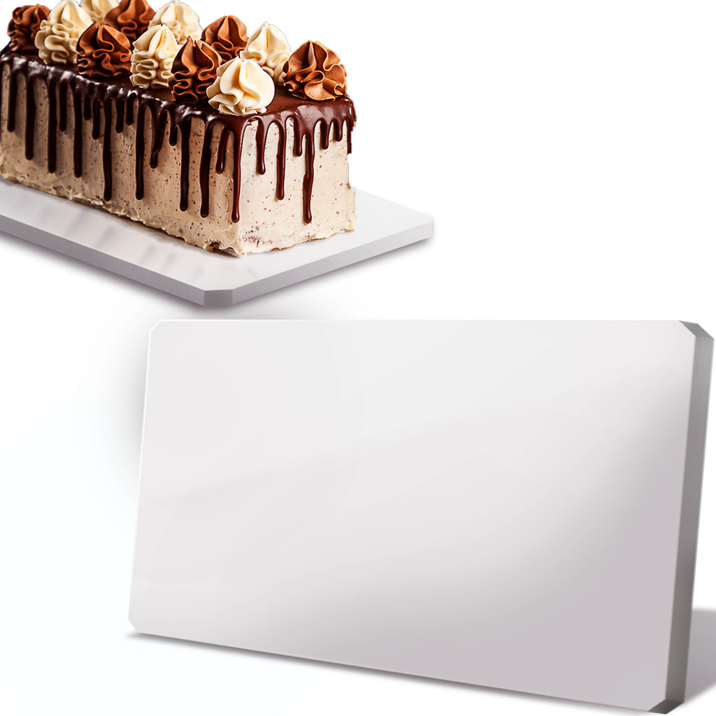 Tabuleiro Mdf 9mm Retangular 40x60cm Para Bolo Confeitaria