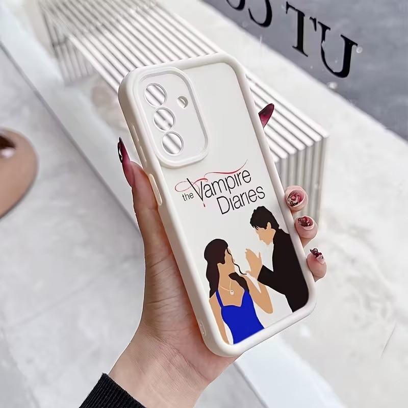 Capinha Capa Para Samsung A04 A05 A10 A12 A14 A15 A32 A35 A55 A72 Filme de vampiro De Silicone Anti-impacto