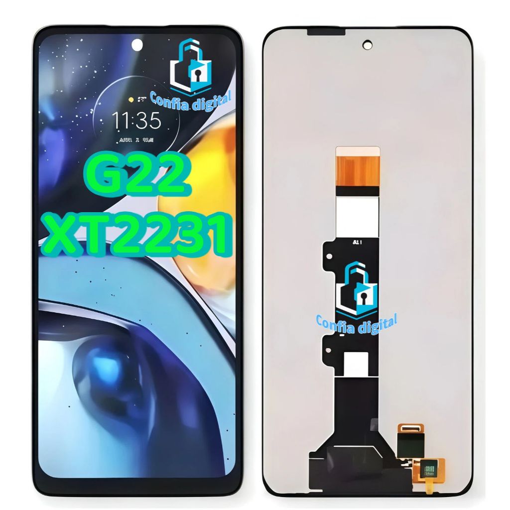 Tela Display Frontal Touch Moto G22 XT2231 Premium Envio Imediato