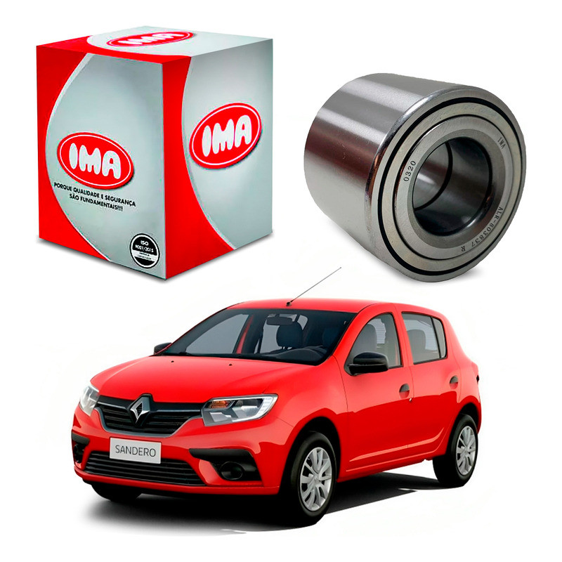 Rolamento Roda Traseira Sandero 1.0 1.6 Com Abs 2014 A 2019