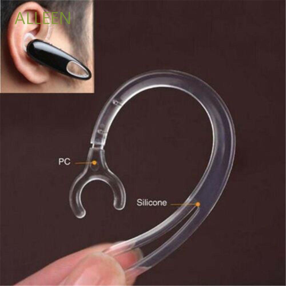 ALLEEN Ear Hook Silicone Headset Transparente 2Pcs Acessórios Para Fone De Ouvido Clipe