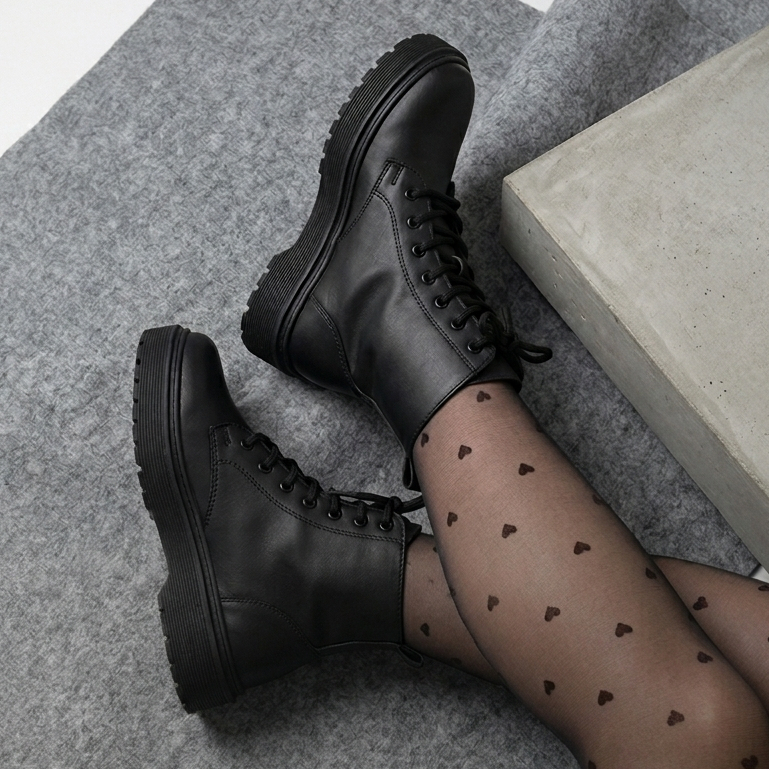 Bota Coturno Feminina Tradicional Inverno Super Oferta